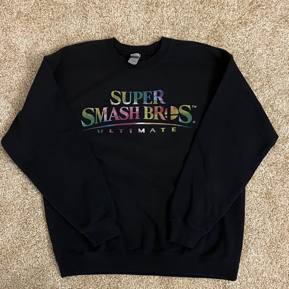 Super Smash Bros. Ultimate Black Sweatshirt